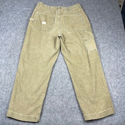 VTG Y2K Old Navy Painters Corduroy Carpenter Pants 36x30 Baggy Straight Leg