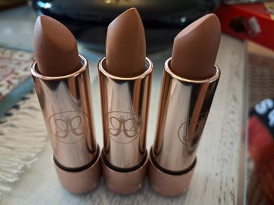 3x Anastasia Beverly Hills Lippenstifte Warm Taupe, Butter Scotch, Honey Taupe