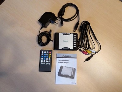 TV-Cardreader ''Photo Player'' hama incl.Fernbed.u. Kabel