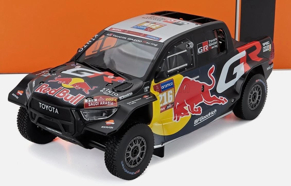 TOYOTA GR Hilux miniature IXOMODELS Dakar 2025 pour compléter votre collection rallye