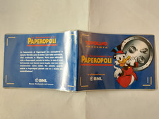 TOPOLINO PRESENTA LE BANCONOTE DI PAPEROPOLI RACCOGLITORE VUOTO BNL 1997