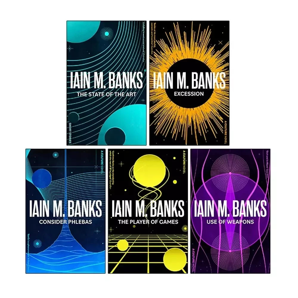 Culture Series 1 Collection 5 Books Set by Iain M Banks Use of Weapons, Player