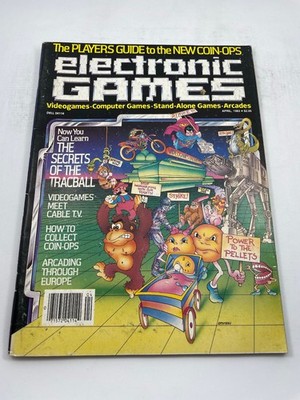 ELECTRONIC GAMES MAGAZINE - April 1983 - Shipping from EU!