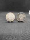 2x 1 oz VTG Indian Head Cent Tribute .999 Fine SILVER Bullion Round w/Toning 2oz