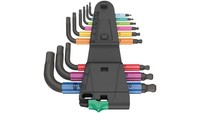 4013288207517 Zestaw Kluczy Trzpieniowych 950/9 Hex-Plus Multicolour Wera