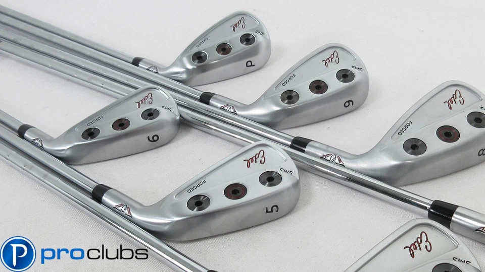 Mint! EDEL SMS FORGED IRONS 4-PW STEEL KBS TOUR 110 REGULAR FLEX -IN BOX- 403481 - Image 3 of 4