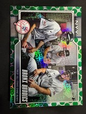 2026 Topps 75th Aaron Judge Bronx Buddies Judge /99 Green Spring Training SP 302