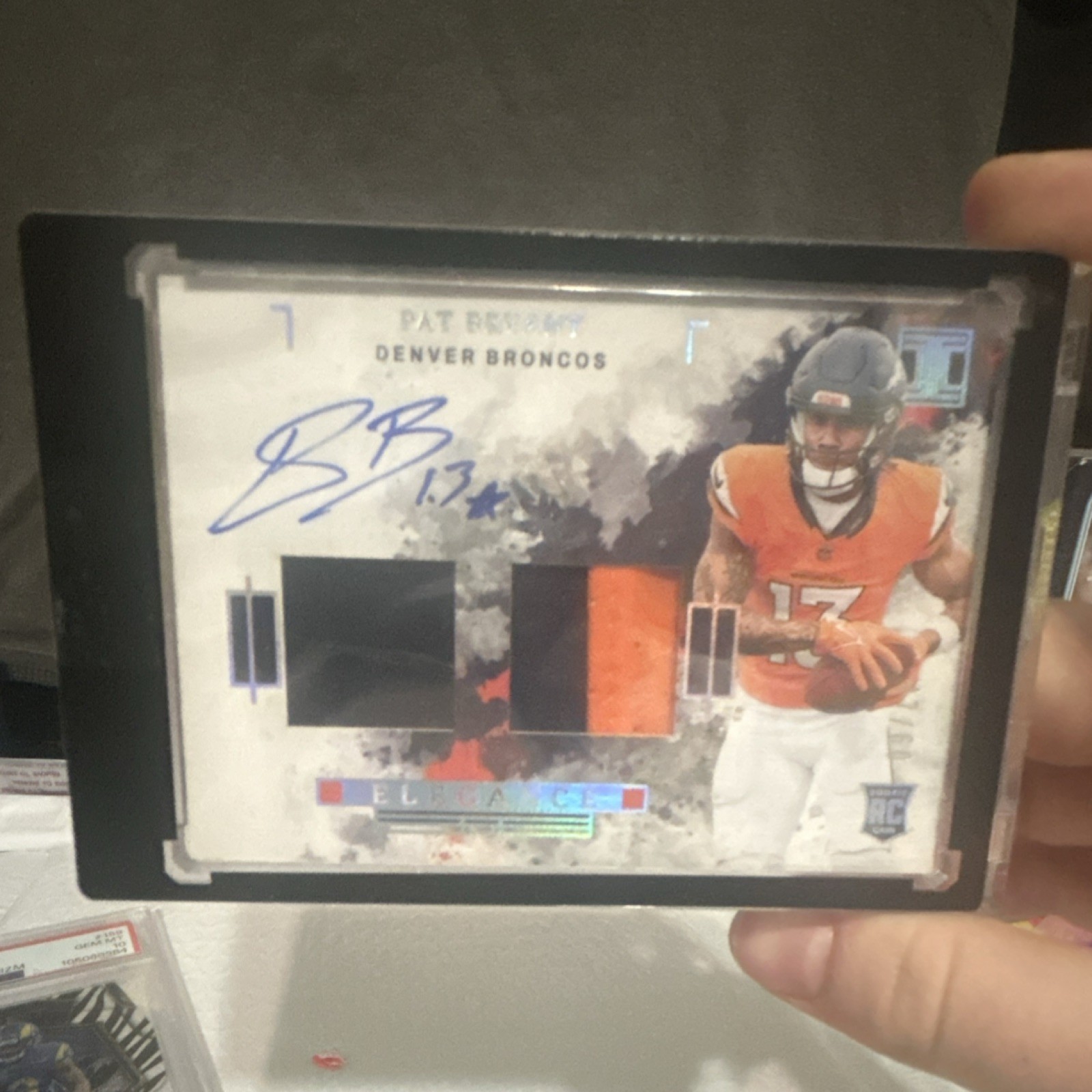 2025 Panini Impeccable Elegance Rookie Pat Bryant Auto #ELE-PBT Broncos NFL /60