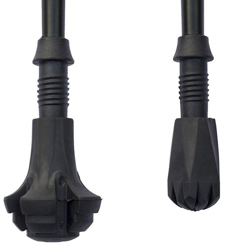 Rubber Tips Set for Trekking Pole Walking Hiking Sticks Tips Protectors Mix - Picture 3 of 7