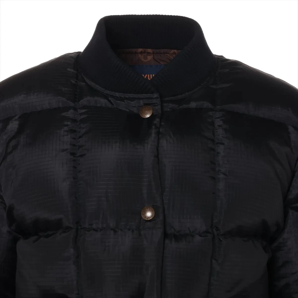 LOUIS VUITTON（LV） Piumino Louis Vuitton Monogram 23SS poliestere e nylon 34 donna nero RW23