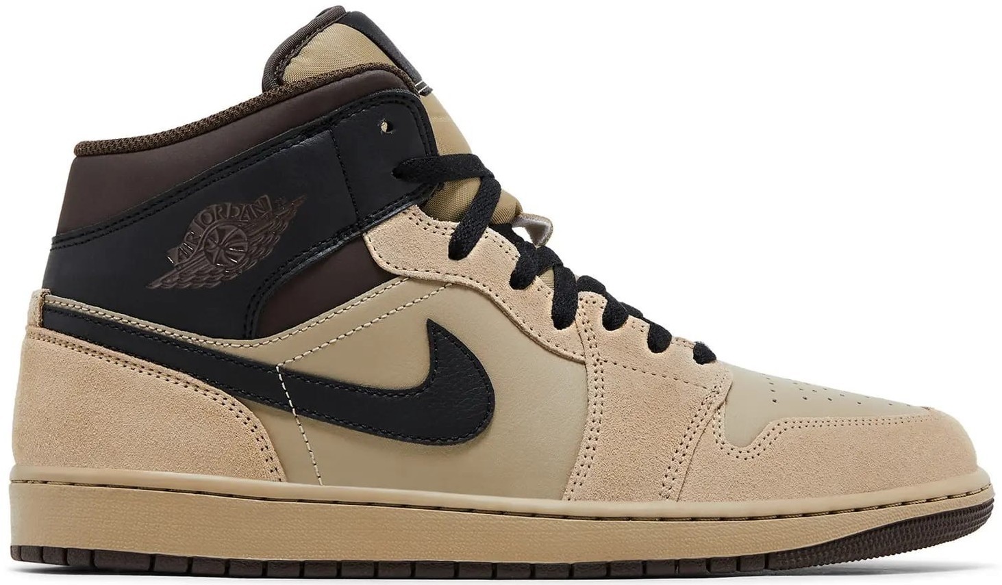 Nike Air Jordan 1 ベージュ/ブラック Jordan 1 Mid Khaki Black for Sale | Authenticity Guaranteed | eBay