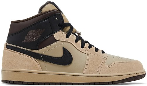 Air Jordan 1 Mid Legend Light Brown Khaki Phantom Men\'s Sneakers Shoes Size 9.5 Jordan 1 Mid Legend Light Brown Men main image 3