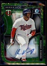 Kennys Vargas 2015 Bowman Chrome Series Next Die Cut Camo Autograph Auto 89/99