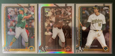 NICK KURTZ 2025 TOPPS CHROME UPDATE - (3) RC set: SEPIA, BASE & ROOKIE DEBUT
