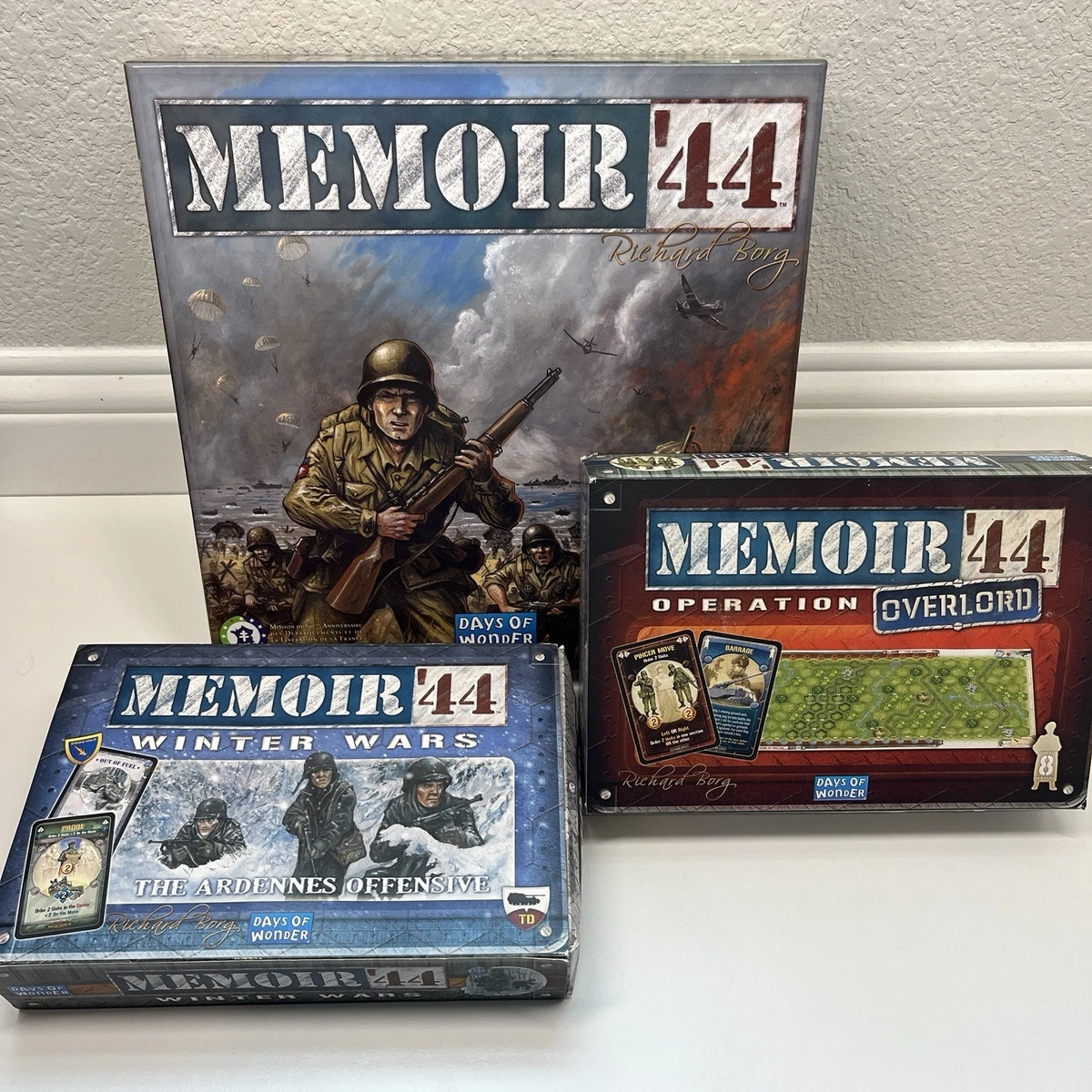 Days Of Wonder – Memoir '44: Expansion – Winter Wars – Gioco Da Tavolo Di Strategia Per 2 Giocatori