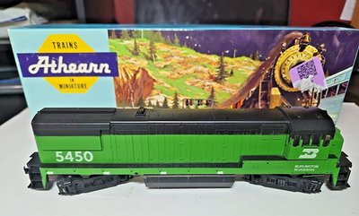 #ad #ad HO Scale Athearn 3411 Burlington Northern GE U28B Diesel Locomotive #5450 $29.99
