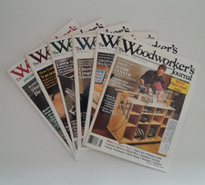 1992 Woodworkers Journal Magazine Complete Year 6 Issues Vol 16 Projects