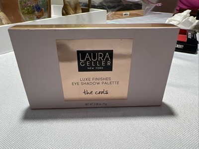 Laura Geller Luxe Finishes Eyeshadow Palette The Cools Sealed New In Box 8 Pans
