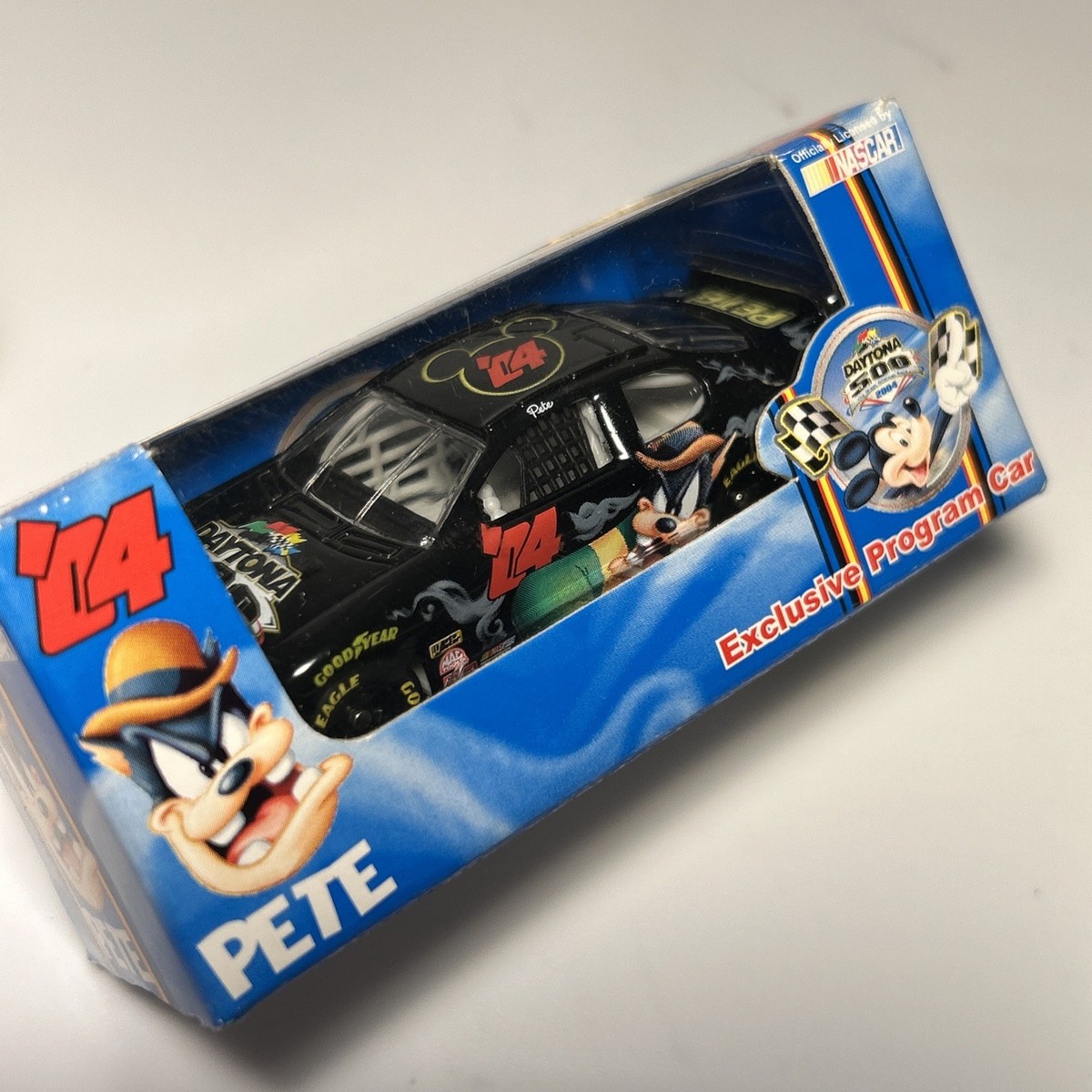 Disney Pete 04 NASCAR 2004 Daytona 500 Program Car for sale online