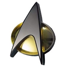 Star Trek The Next Generation Series COMMUNICATOR 2.25 inches, Gold, Silver