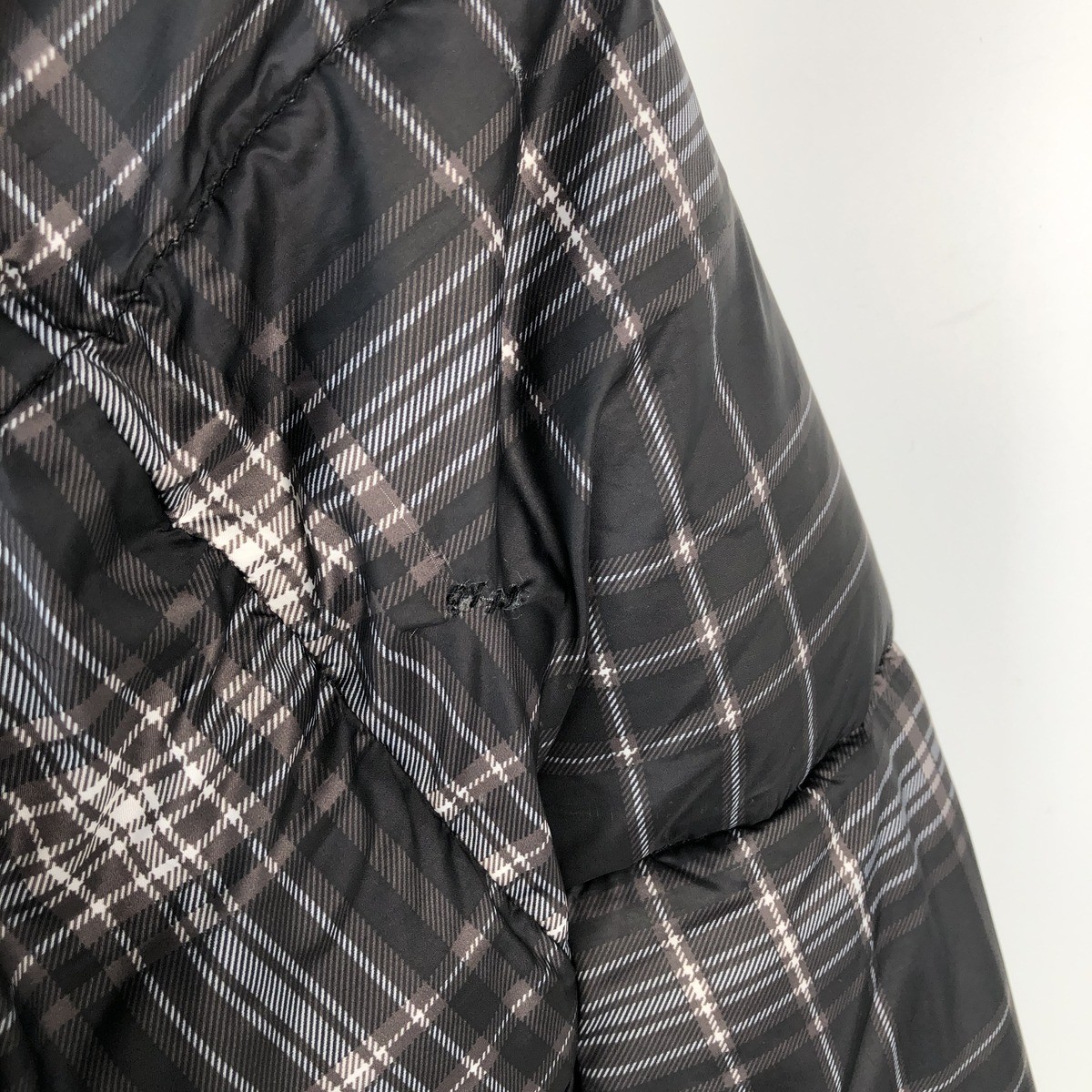 Used GAP Check Pattern Padded Puffer Jacket Men's… - image 11