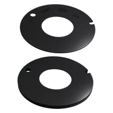 RV Toilet Bowl Seal Kit with Overflow Hole Fit for Dometic/Sealand Gravity 