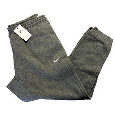 Nuevo Nike Hombres XXL Ropa Deportiva Club Polar Joggers Cónicos Carbón 826431 071