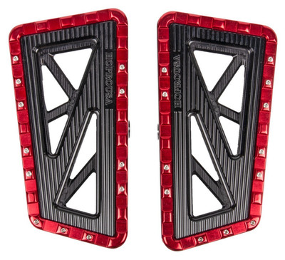 Hoprousa Floorboards FLY for '18+ Harley Softail Streetbob Breakout (Red