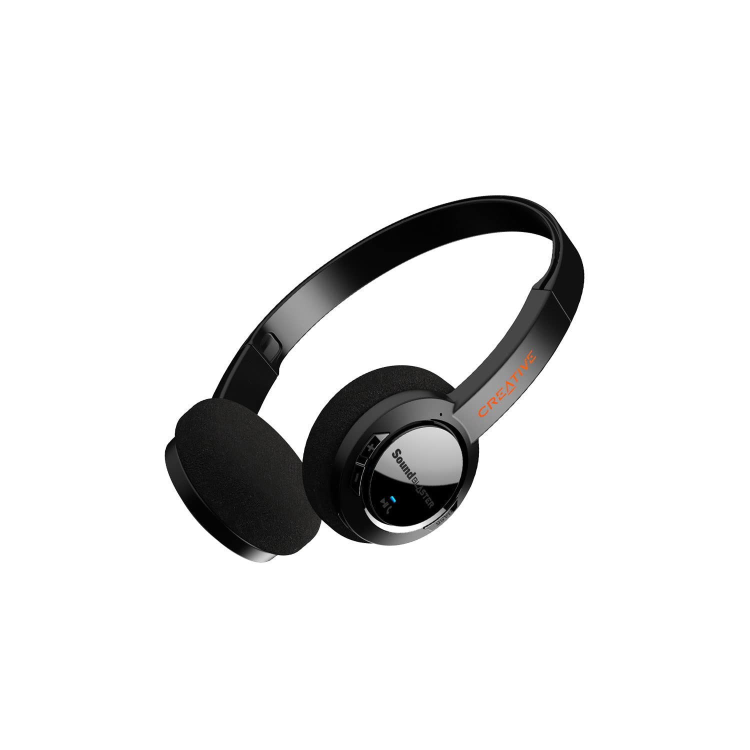 Sound Blaster JAM V2 Lightweight On-Ear Wireless Bluetooth 5.0 Headphones with Extended Battery Life