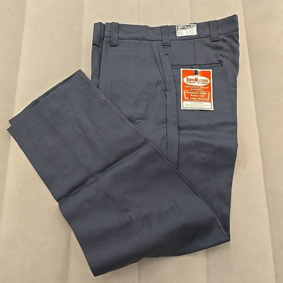 #ad #ad 1970s Topp Master 36x32 Sears Gas Service Work Pants NWT Workwear Trousers Chino $74.90