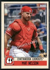 2025 Chattanooga Lookouts Mat Nelson RC Rookie Reds Minor League