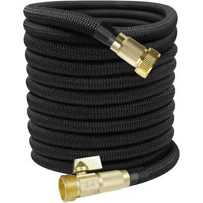 3X Stronger Deluxe Expandable Flexible Garden Water Hose (25ft,50ft,75ft,100ft) 