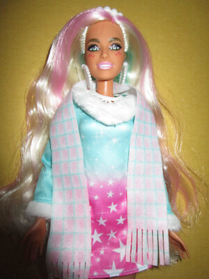 B1575) WUNDERSCHÖNE NEUWERTIGE EXTRA BARBIE MATTEL MIT IHRER ORIGINALEN KLEIDUNG