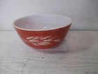 Vintage PYREX Autumn Harvest Wheat Pattern Nesting Mixing Bowl #403  2.5 Liter