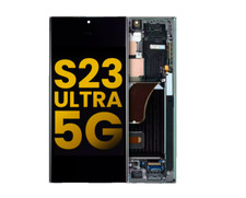 OLED Assembly With Frame Compatible For Samsung Galaxy S23 Ultra