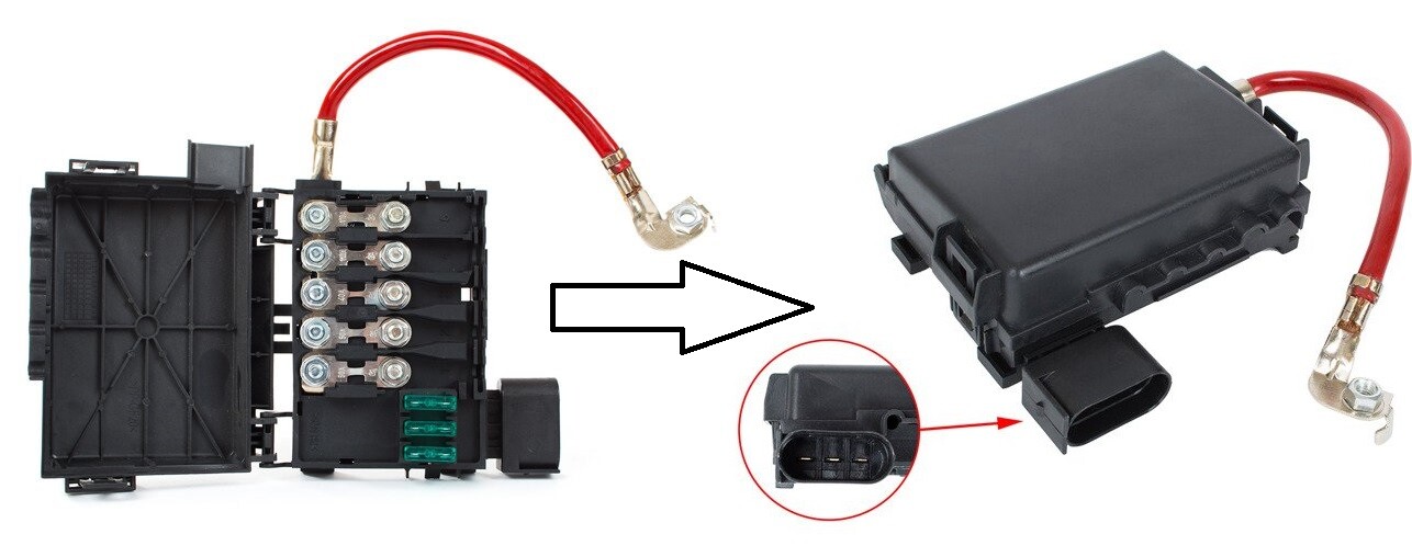 Boîte à fusibles 7M3937548B neuve : fin des pannes électriques VW Sharan