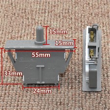 Door Light Switch 4-Pin Control Switch For 6600JR3003D Refrigerator Freezer