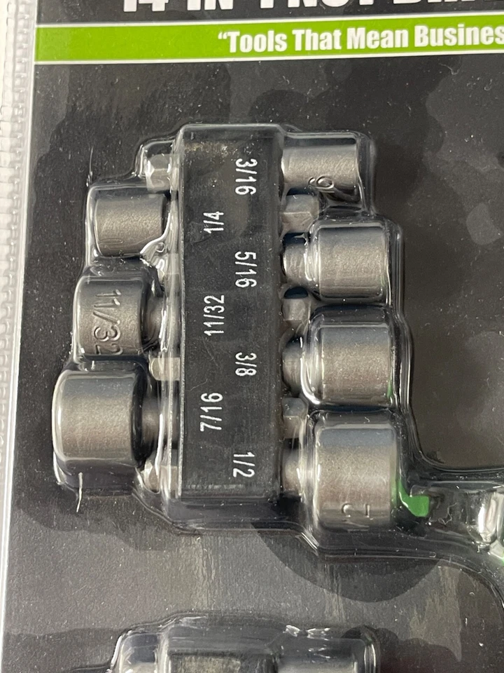 GRIP 15 pcs Set 14 in 1 Nut Driver Set MM SAE - Image 2 of 4