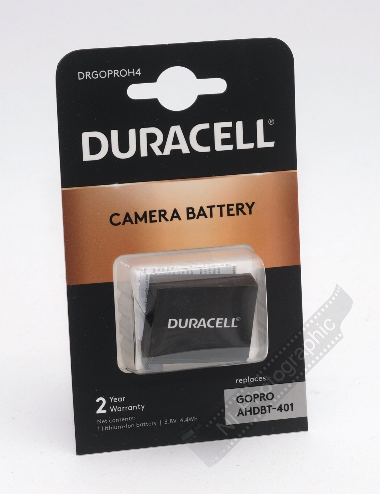 Duracell DRGOPROH4 GoPro Hero 4 (AHDBT-401) Rechargeable Battery New UK Stock
