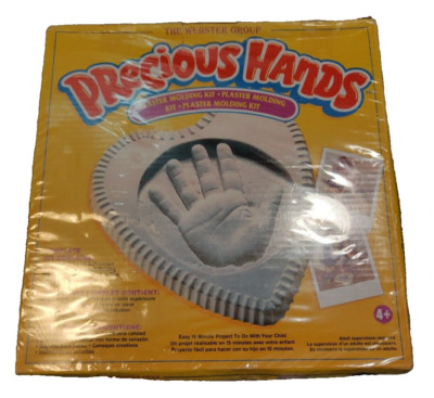 Precious Hands 3D Plaster Molding Kit Kids - The Webster Group - New Sealed