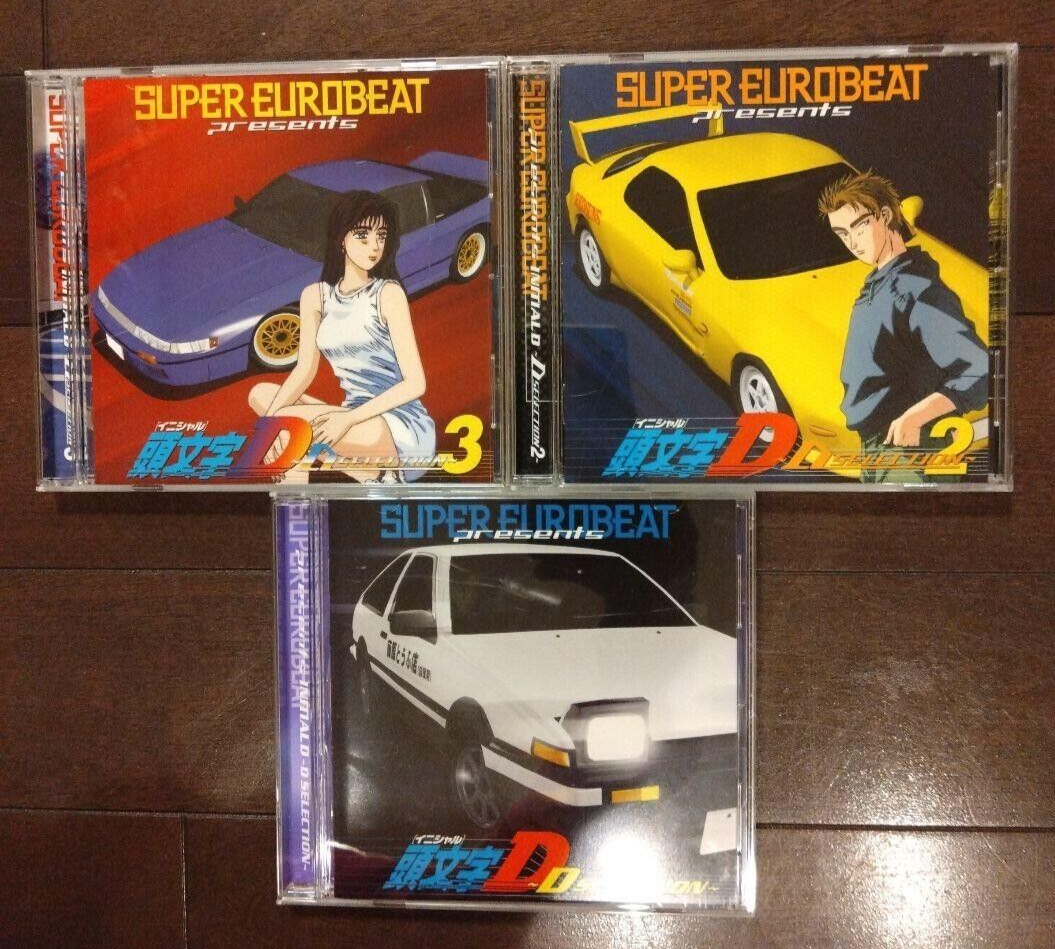 Super Eurobeat initial D Presents D-selection 3 CD 1 2 3 Super Eurobeat initial D Presents D-selection 3 CD 1 2 3