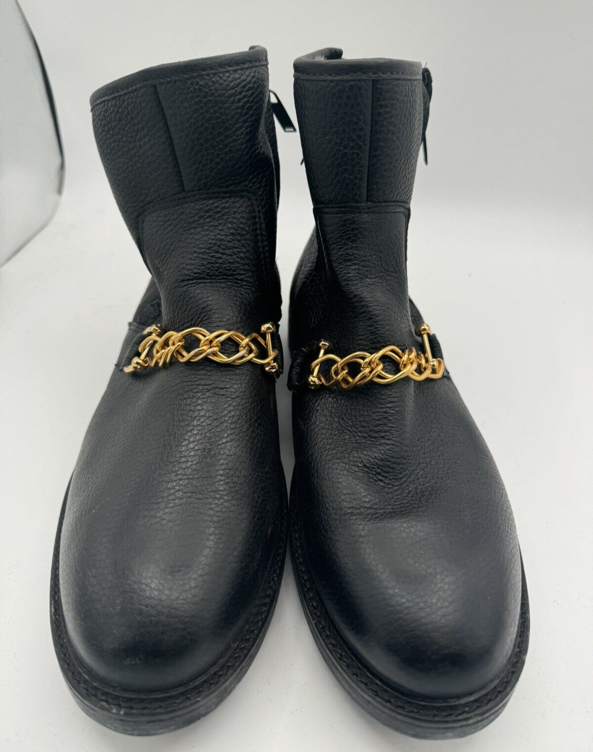 Pajar Heritage Collection Leather Sherling Boots Black Size 11 US Men's image 2
