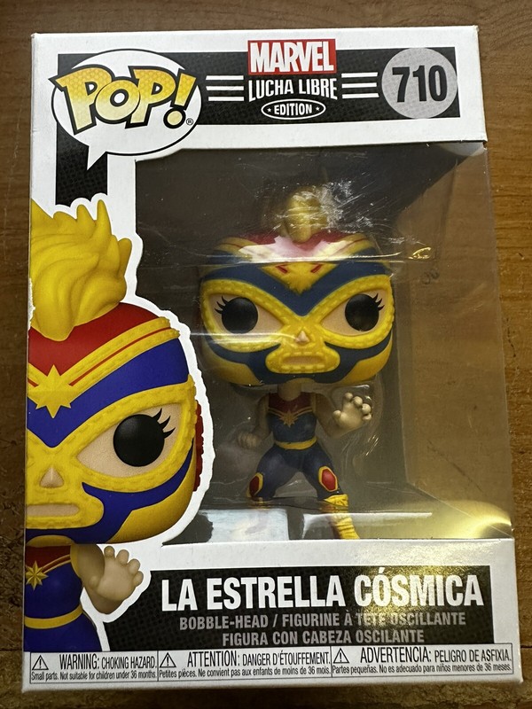 (1) Funko Pop La Estrella Cosmica Lucha Libre #710