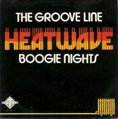 7'', Promo Heatwave - The Groove Line / Boogie Nights