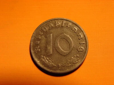 ALLEMAGNE. III REICH. 10 REICHSPFENNIG 1940.F. - Photo 1/2