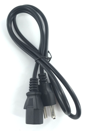4ft Power Cord Cable for QFX SBX-410601BTS SPEAKER DISCO LIGHT WITH FOG MACHINE - Picture 1 of 2