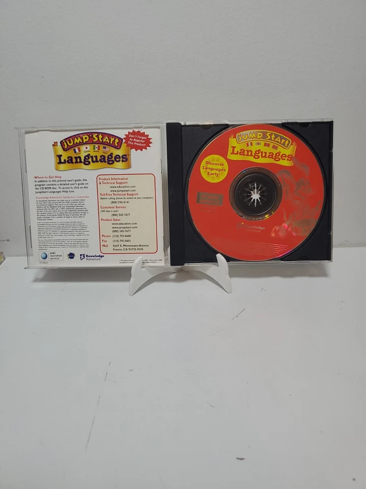 JumpStart Languages (Jewel Case) French Japanese Spanish English Pc - Image 3 of 4