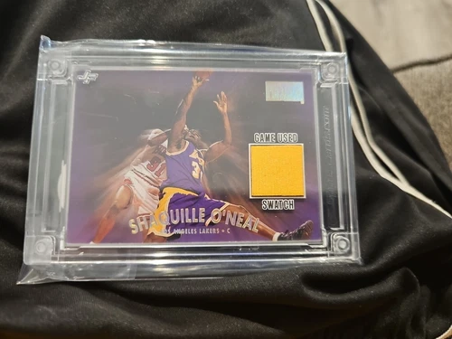 Shaquille O'Neal 2024 Jersey Fusion Jacket Worn Swatch 2000-01 Season ENCASED
