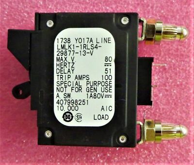 ABB LMLK1-1RLS4-29877-13-V Circuit Breakers CIRCUIT BREAKER 80 AMP BULLET