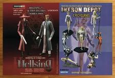 2003 Hellsing/Intron Depot Action Figures Print Ad/Poster Anime Toy Promo Art